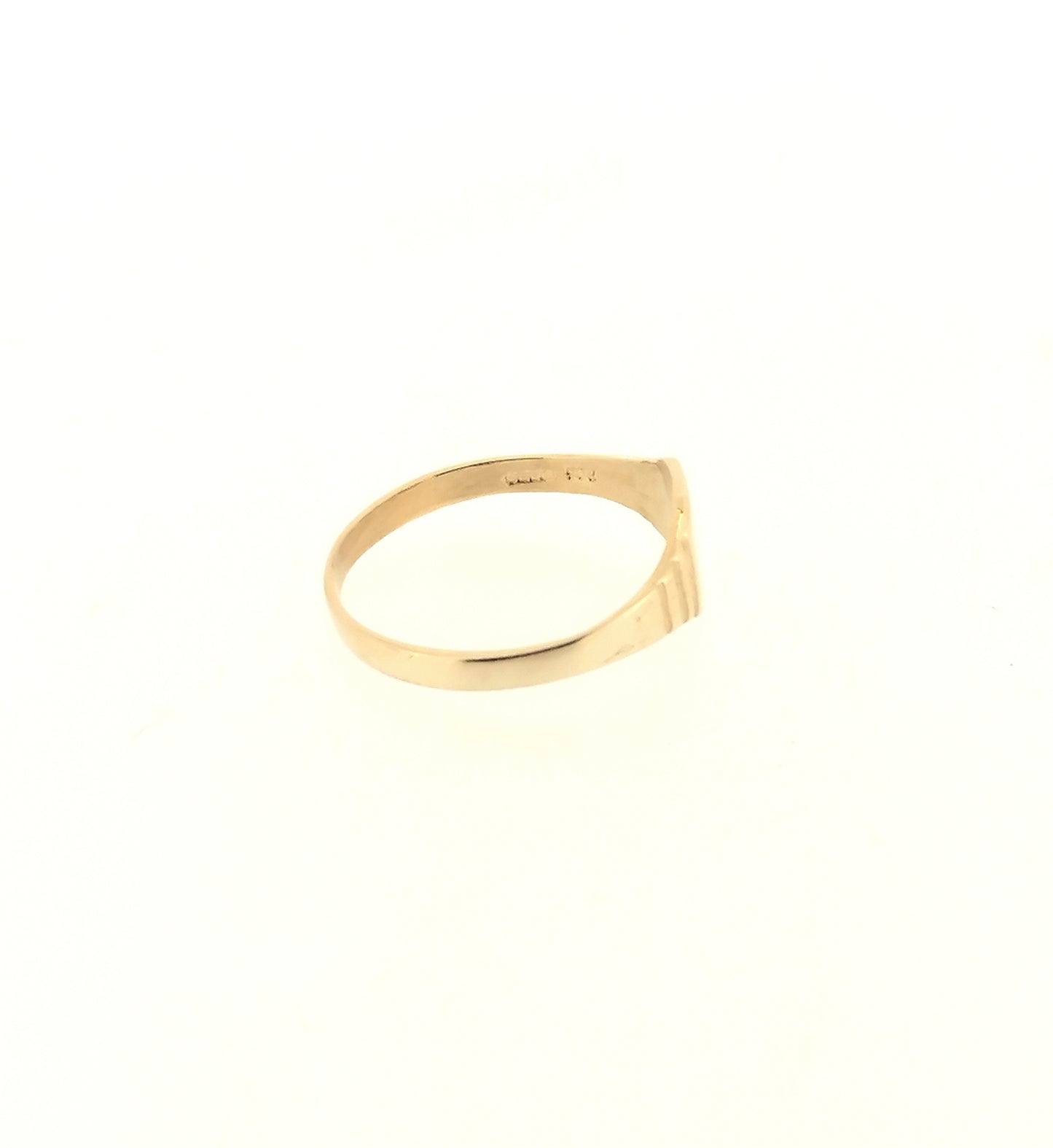 9ct Yellow Gold Square Signet Ring