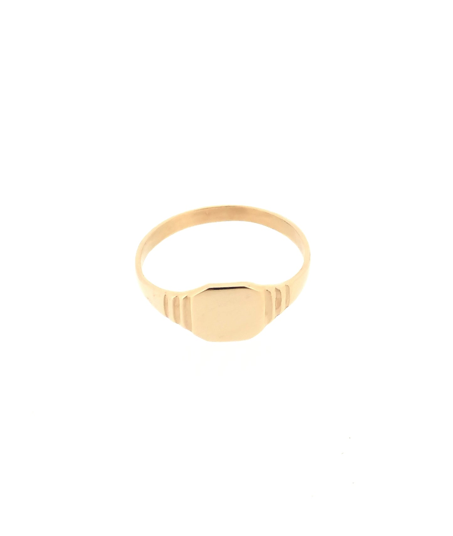 9ct Yellow Gold Square Signet Ring