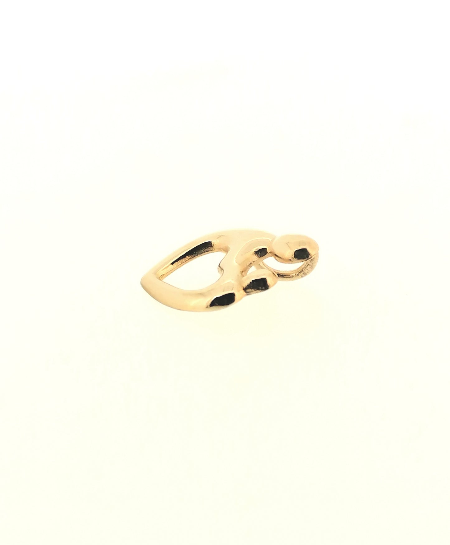 Mother and Child Heart Pendant 9ct Yellow Gold
