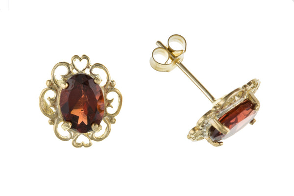 Garnet Earrings
