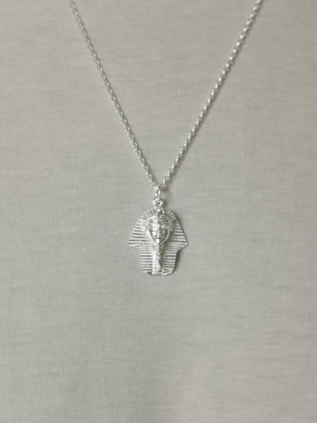 Men's King Tutankhamun Pendant Necklace. Egyptian Pharoah Jewelry