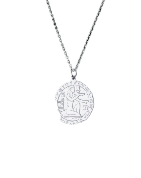 Ancient Egypt Design Pendant Sterling Silver
