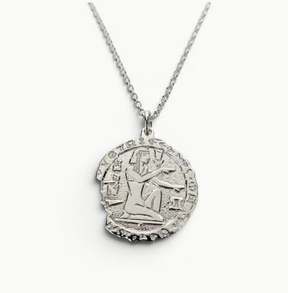 Ancient Egypt Design Pendant Sterling Silver