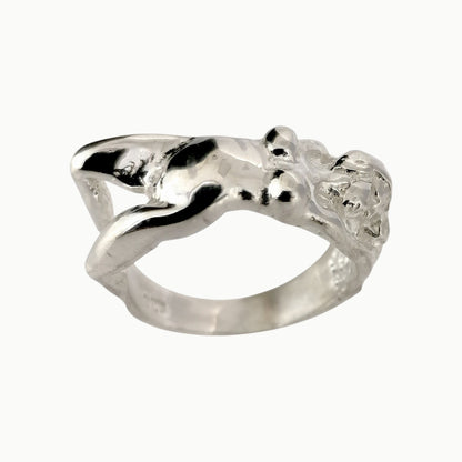 Divine Feminine Ring Sterling Silver