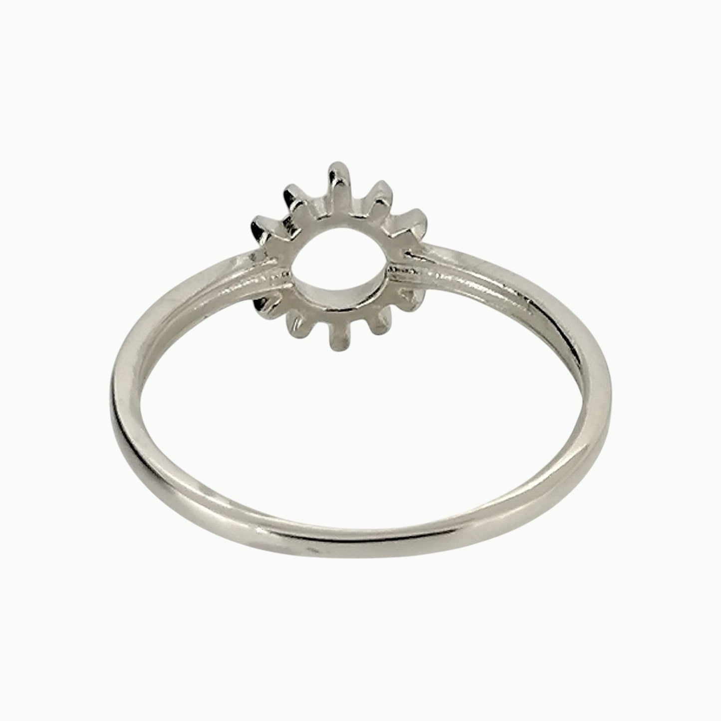 Sun Ring Sterling Silver