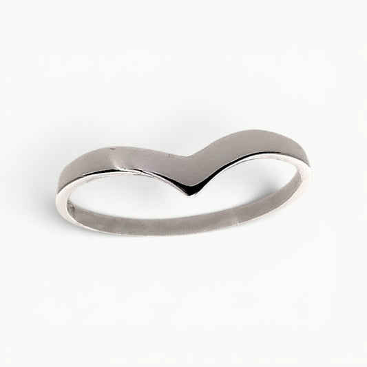 Wishbone Ring Sterling Silver