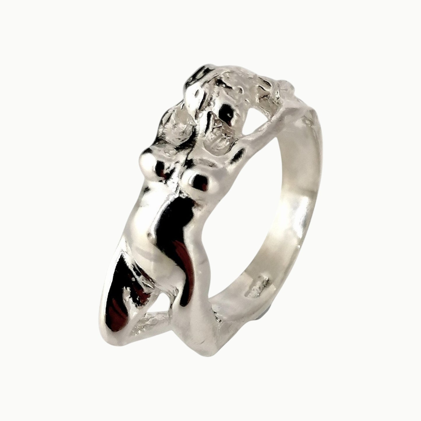 Divine Feminine Ring Sterling Silver
