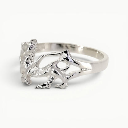 Sterling Silver Welsh Dragon Ring