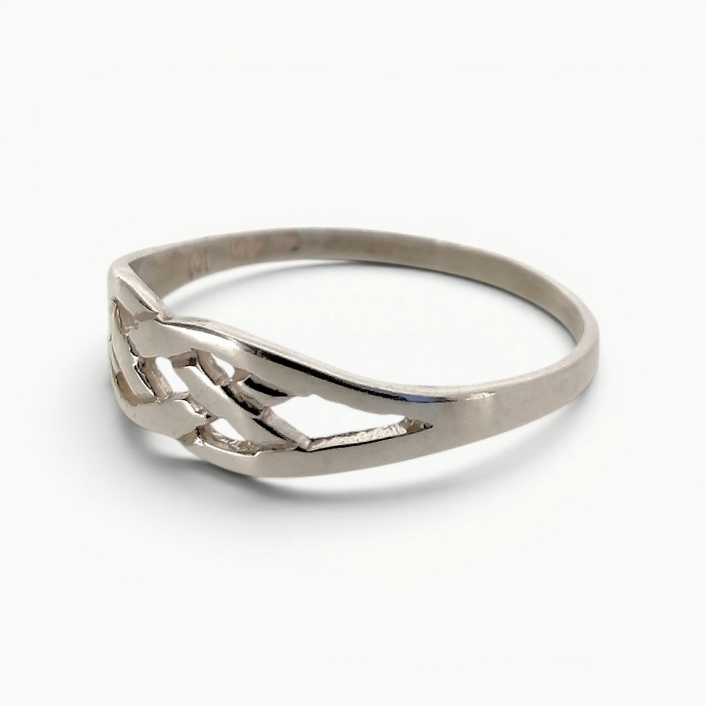 Celtic Infinity Knot Ring Sterling Silver