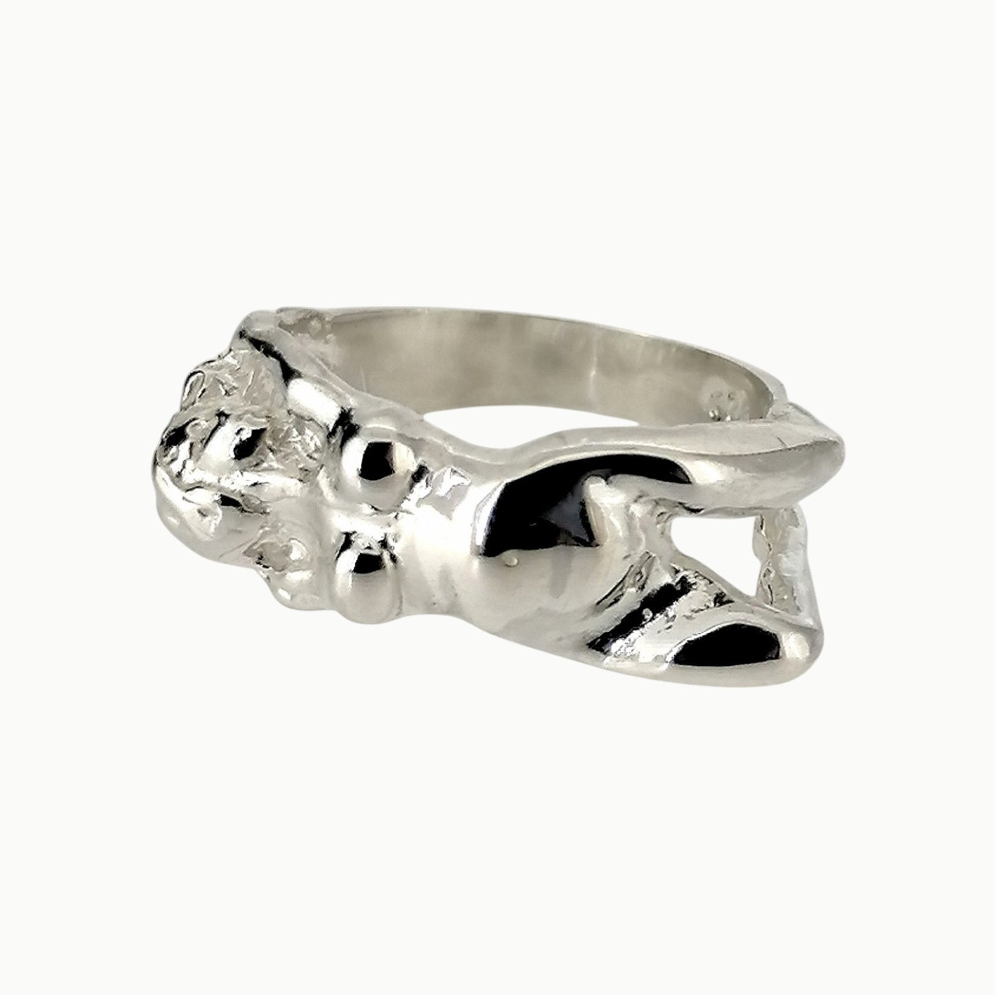 Divine Feminine Ring Sterling Silver