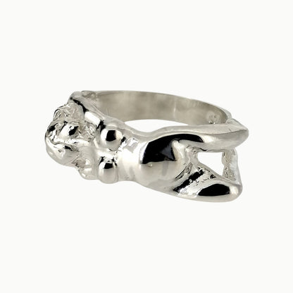 Divine Feminine Ring Sterling Silver