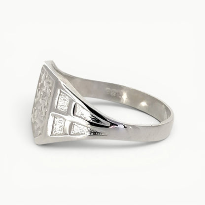 Three Lions England Ring Sterling Silver