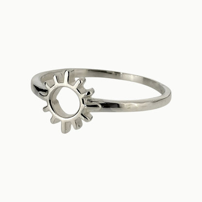 Sun Ring Sterling Silver