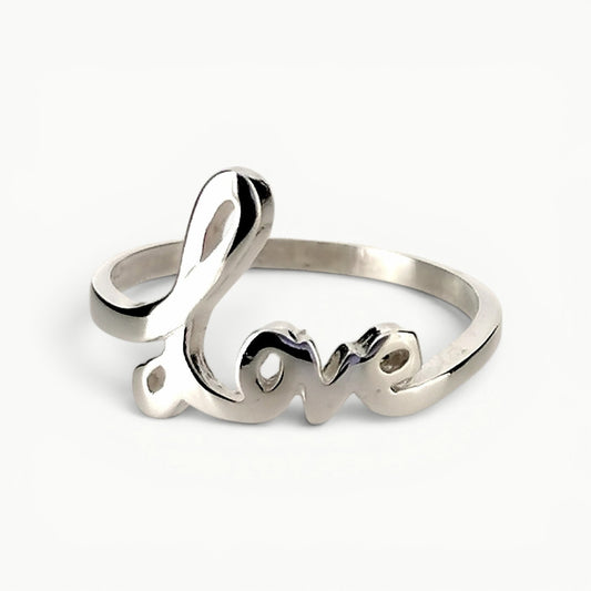 Love Ring Sterling Silver