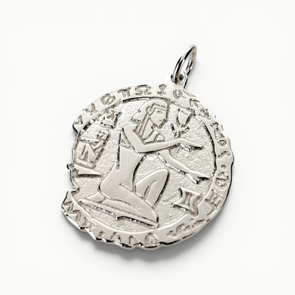 Ancient Egypt Design Pendant Sterling Silver