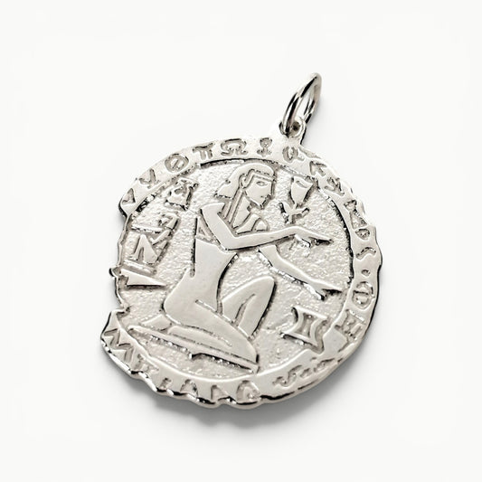 Ancient Egypt Design Pendant Sterling Silver