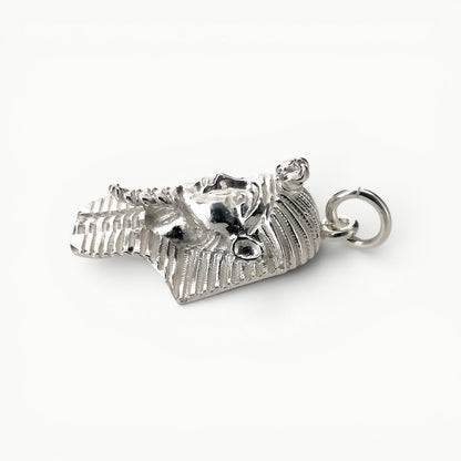 King Tutankhamun Pharaoh Pendant Sterling Silver