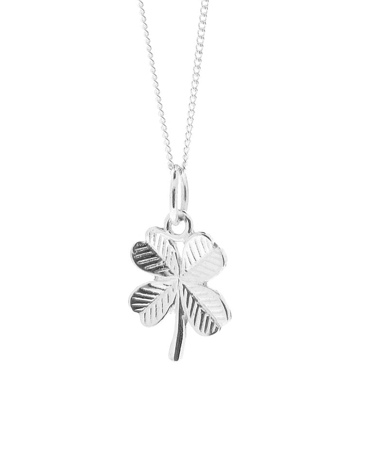 Sterling Silver Four Leaf Clover