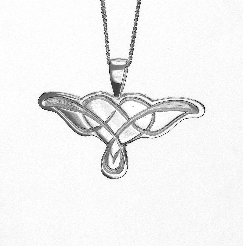 Give Love Wings Pendant Sterling Silver