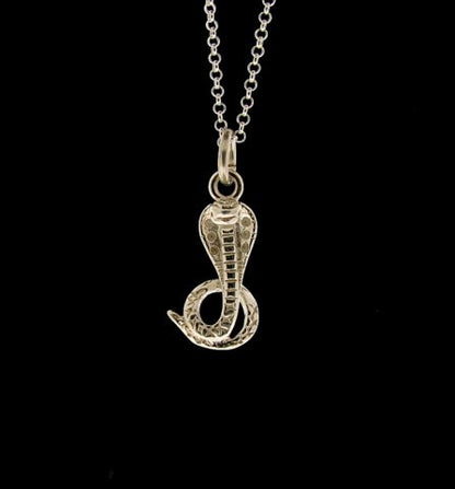 Cobra Pendant Sterling Silver