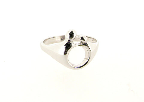 Sterling Silver Mother and Child Ring